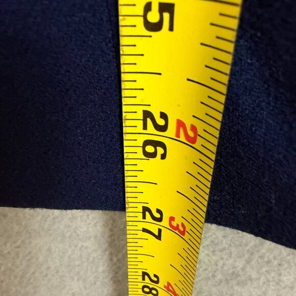 Vintage Women's 8 Pendleton 2 Button Blazer Jacket 100% Wool Lined Navy Blue - Picture 11 of 12